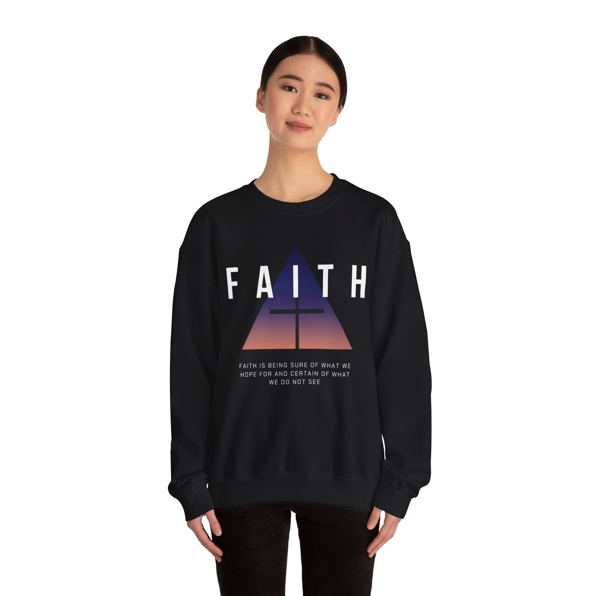 Faith Crewneck – Classic Christian Sweatshirt